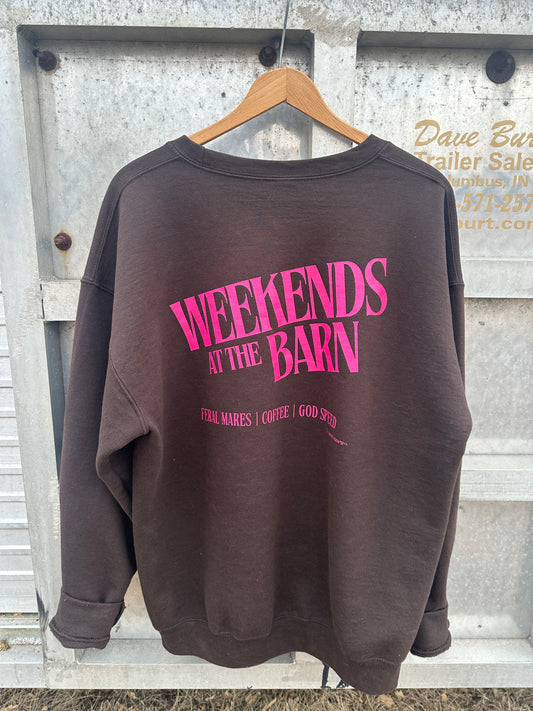Pink WKND at the Barn Crew